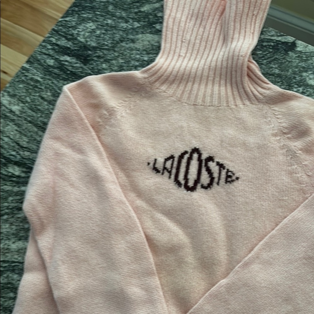 Lacoste Women's Pink Sweater